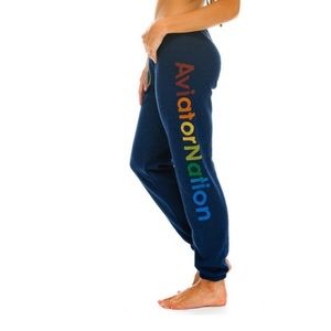 Aviator nation logo pants